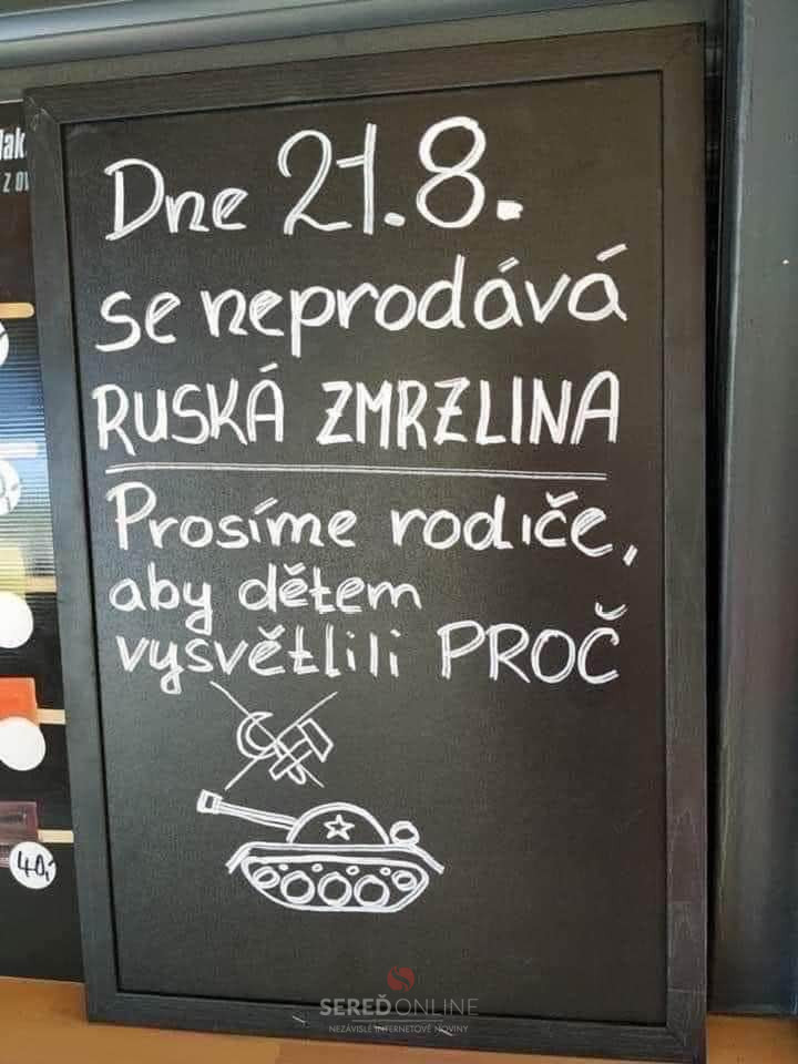 Zakaz predaja Ruskej zmrzliny